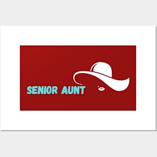 Senior aunt Posters and Art